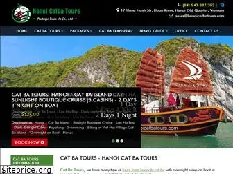 hanoicatbatours.com