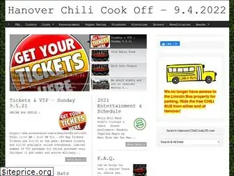 hanoverchilicookoff.com