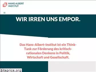 hans-albert-institut.de
