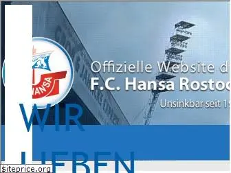 hansa-rostock.de