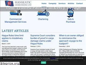 hanseatic-chartering.com