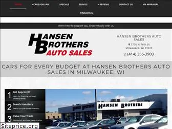 hansenbrothersautosales.com