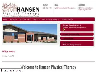 hansenphysicaltherapy.com