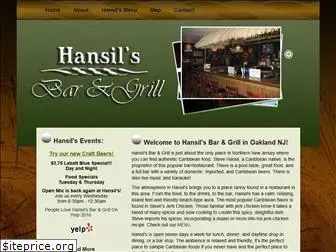 hansilsbarandgrill.com