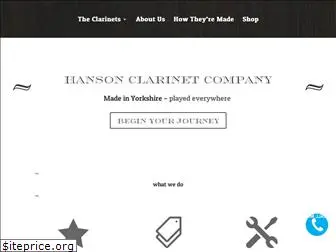 hansonclarinets.com