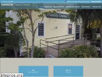 hansonfamilydental.com