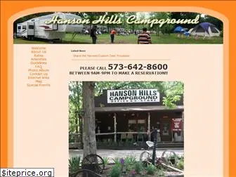 hansonhillscampground.com
