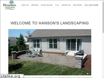 hansonlandscaping.com