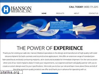 hansonmedical.com