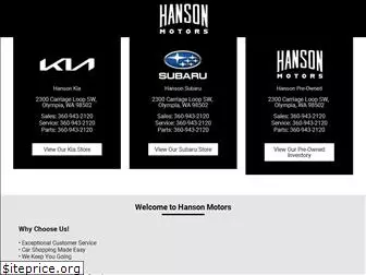 hansonmotors.com