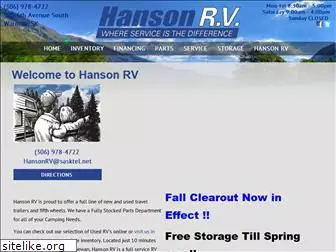 hansonrv.com