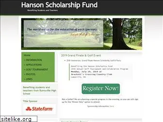 hansonscholarshipfund.org