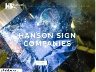 hansonsign.com