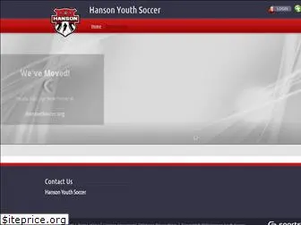 hansonsoccer.com