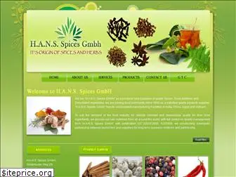 hansspices.com