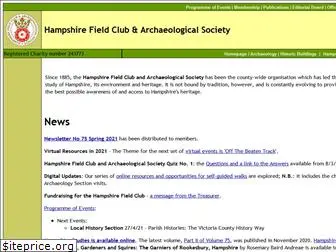 hantsfieldclub.org.uk