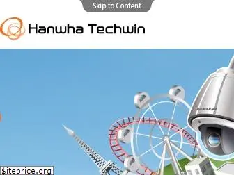 hanwhatechwin.com