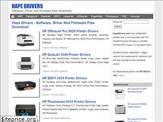 hapedrivers.com