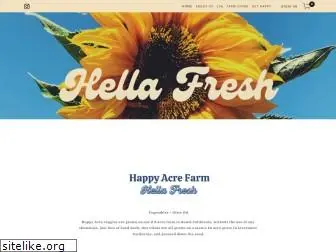 happyacrefarm.com