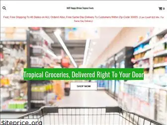 happyafricantropicalfoods.com