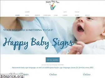 happybabysigns.com