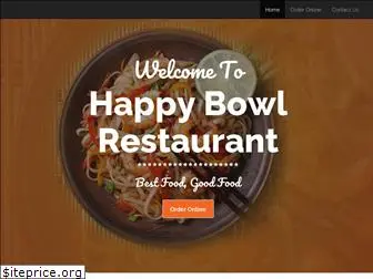 happybowlrestaurant.com
