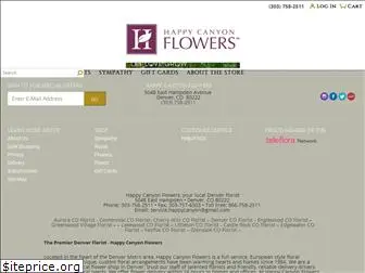 happycanyonflowers.com