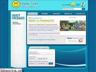 happydaysvending.com