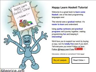 happylearnhaskelltutorial.com