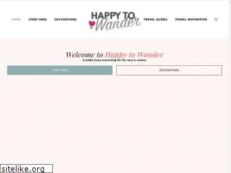 happytowander.com