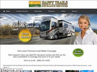 happytrailsinsurance.com