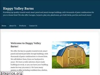 happyvalleybarns.com