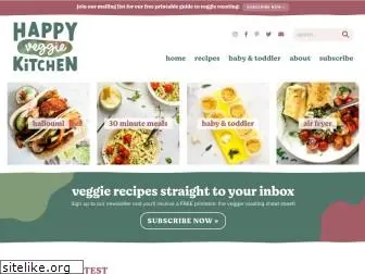 happyveggiekitchen.com