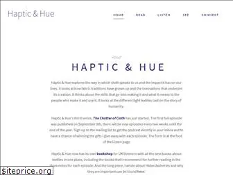 hapticandhue.com