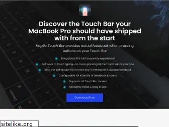 haptictouchbar.com