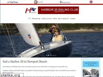 harbor20sailingclub.com