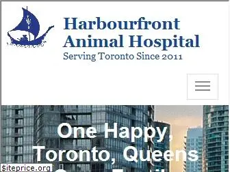 harbourfrontanimalhospital.com