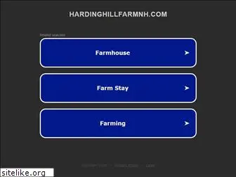 hardinghillfarmnh.com