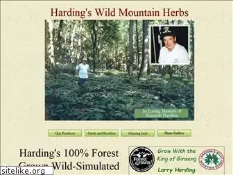 hardingswildmountainherbs.com