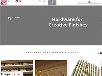 hardwareforcreativefinishes.com