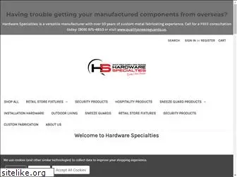 hardwarespecialties.com