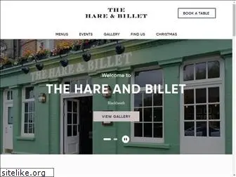 hareandbillet.com