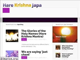 harekrishnajapa.com