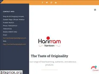 harirramfoodproducts.com