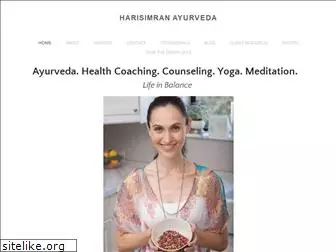 harisimranayurveda.com