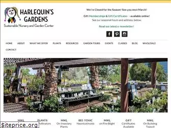 harlequinsgardens.com