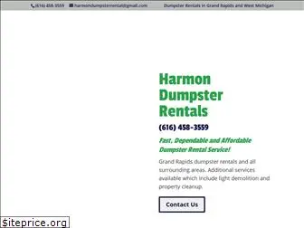 harmondumpsterrental.com