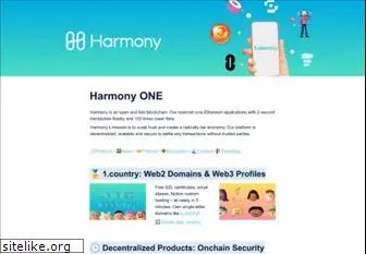 harmony.one