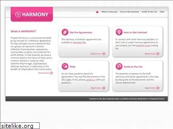 harmonyagreements.org