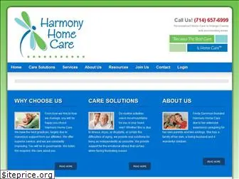 harmonyhomecare.com
